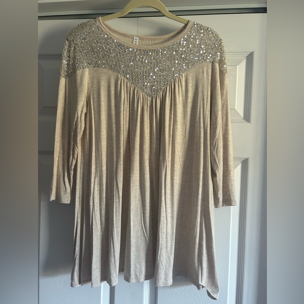Sequin top